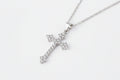 Sparkling Cross Pendant Necklace