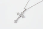 Sparkling Cross Pendant Necklace