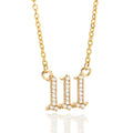 Angel Number Necklace - Bling