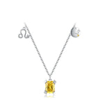 Zodiac Charm Pendant Necklace