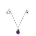 Zodiac Charm Pendant Necklace