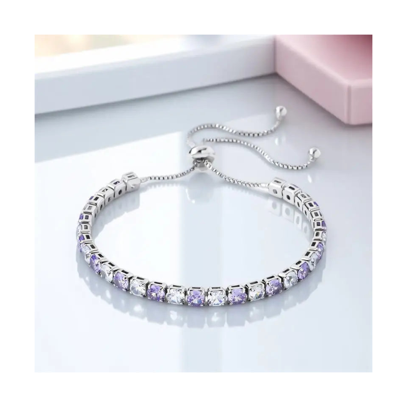 Multicolor Tennis Bracelet