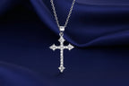 Sparkling Cross Pendant Necklace