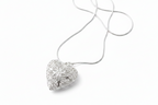 Silver Heart Photo Locket