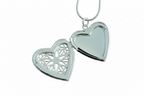 Silver Heart Photo Locket
