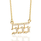 Angel Number Necklace - Bling