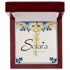 Birth Flower Name Necklace