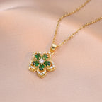Spinning Flower Pendant Necklace
