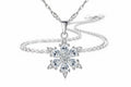 Sparkling Snowflake Necklace
