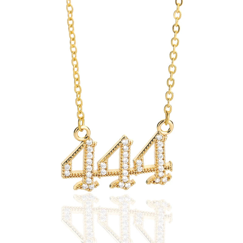 Angel Number Necklace - Bling